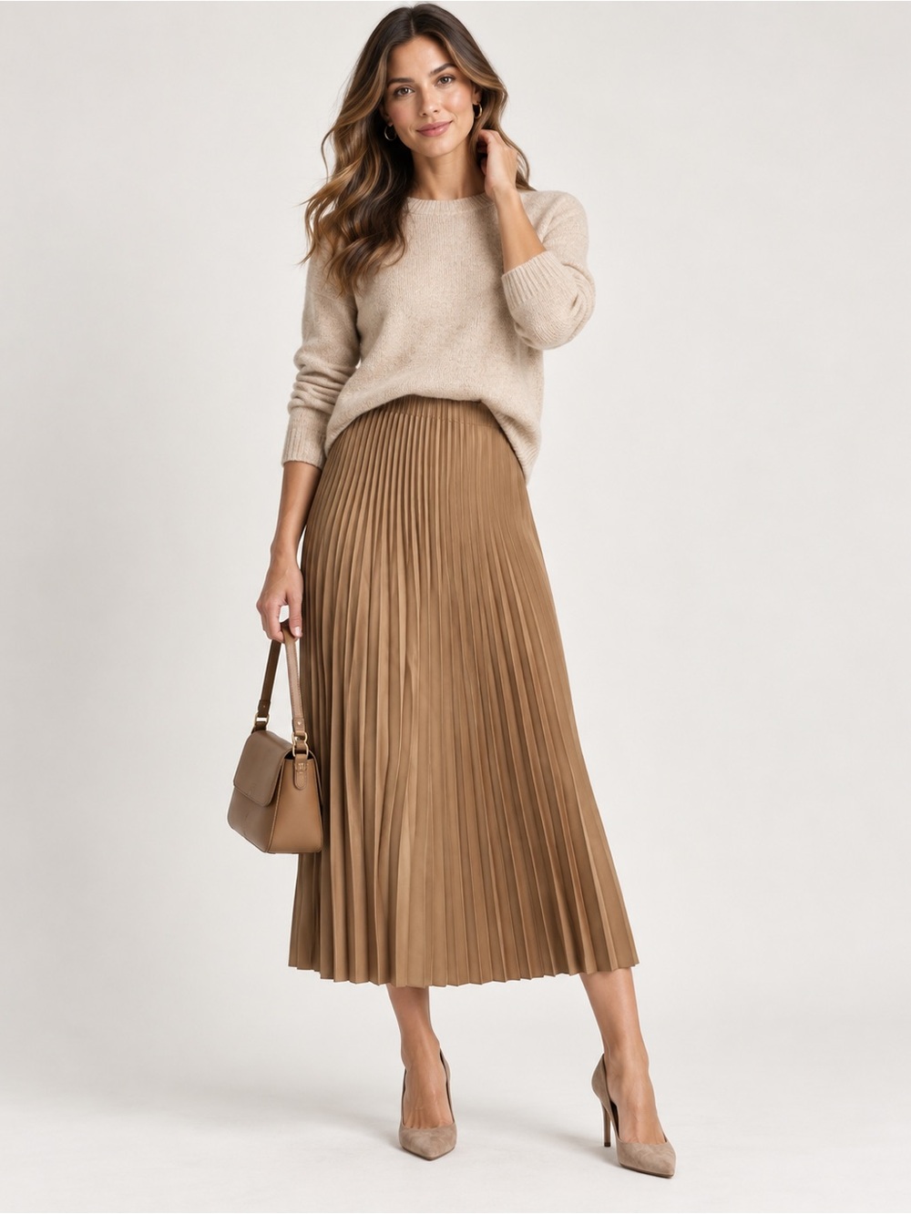 Eileen Fisher Size PS Lightweight Fluid Pleats Maxi Skirt Convertible Dress $328